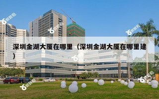 深圳金湖大厦在哪里（深圳金湖大厦在哪里建）