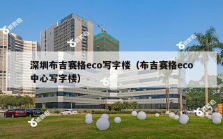 深圳布吉赛格eco写字楼（布吉赛格eco中心写字楼）