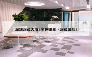 深圳润茂大厦a座在哪里（润茂国际）